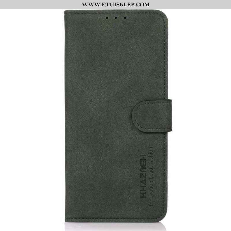 Etui Folio do Samsung Galaxy M53 5G Imitacja Skóry Khazneh